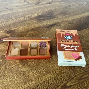 BNIB Too Faced Pop-tarts Brown Cinnamon Sugar Eye Shadow Palette